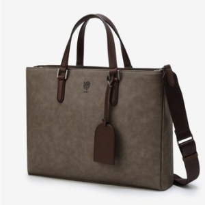 닥스 투톤 캔버스 서류가방_DBBA5E083I3