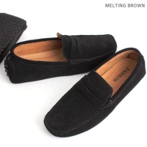 멜팅브라운 남자가을신발 남성드라이빙슈즈 남자스웨이드로퍼 W88 3010030A