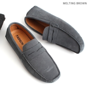 멜팅브라운 남성가을신발 남자드라이빙슈즈 남자스웨이드로퍼 W88 3010032A