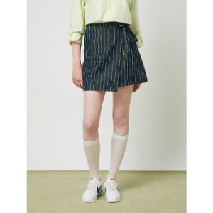 씨씨콜렉트 스트라이프 랩 미니스커트 YE_C241MSD006