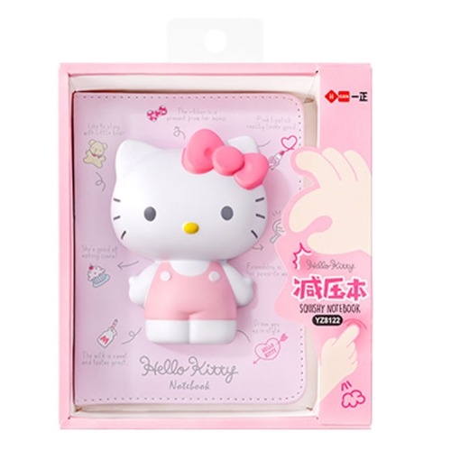 아트박스  산리오 스퀴시노트 헬로키티 핑크(H81225)