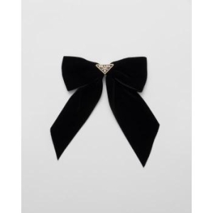 프라다 벨벳 리본 헤어 클립 1IF199 068 F0002