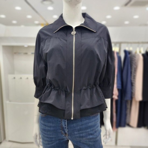 조이너스 여성 캐주얼 칠부 여름 점퍼 숏 야상 자켓 JDF8WGJ0500