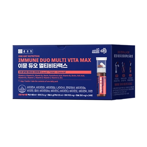 종근당건강 이뮨 듀오 멀티 비타맥스 24병