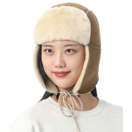 UGG STITCHED SHEEPSKIN TRAPPER CHESTNUT 100922 스티치 양가죽 트래퍼