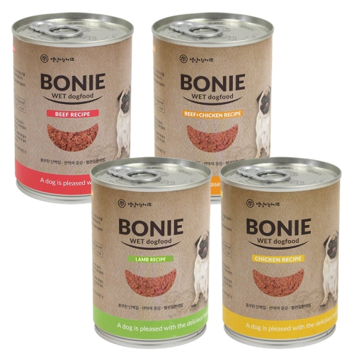 에스엠펫 보니 웨트캔 콤보 375g
