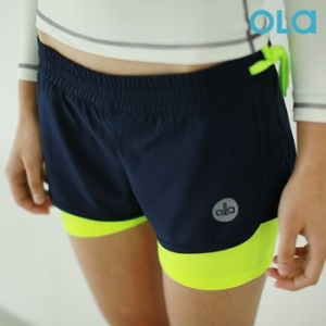 올라 OLA 여성 더블 보드숏 수영복 서핑 팬츠 하의 웨이크팬츠 OP008