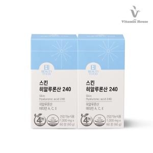 비타민하우스 스킨 히알루론산 240 1000mg 60캡슐