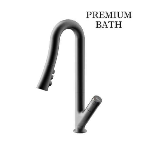 아메리칸스탠다드  유타B 4기능 주방수전 그라파이트 FD1815