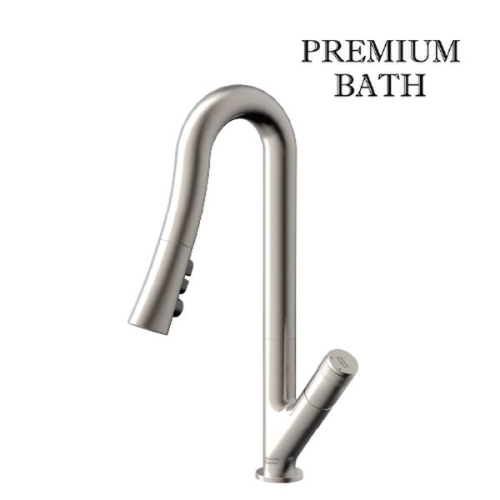 아메리칸스탠다드  유타B 4기능 주방수전 샤틴 헤어라인 FD1815