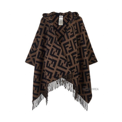 펜디 FW24 여성 FF 로고 케이프 FXX711 AEOS F0QE1