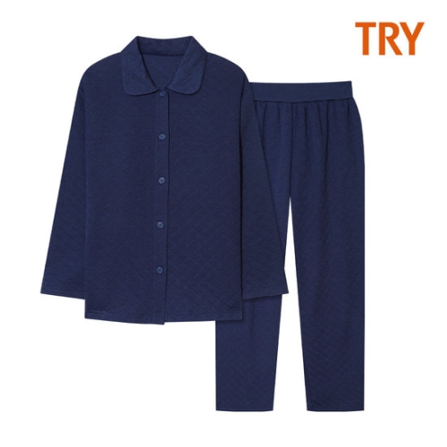 TRY 남성 삼중직 파자마 #I81