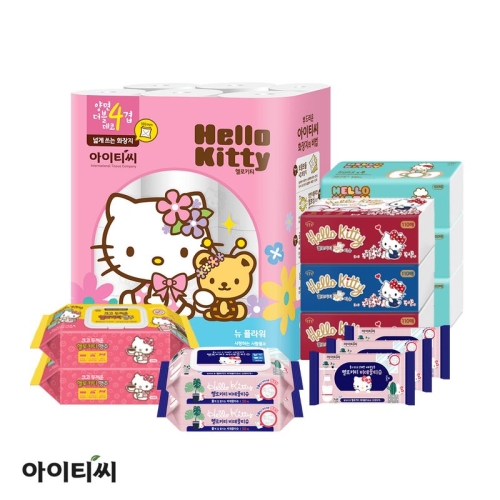 헬로키티 플라워 홈세트