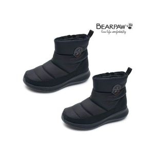베어파우 RILEY 공용 겨울 방수 방한 패딩 부츠 올블랙 K2767152PD-WM 4CM 201325