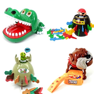 JK월드  해적룰렛 특대형  복불복 불독조심 보드게임 룰렛게임