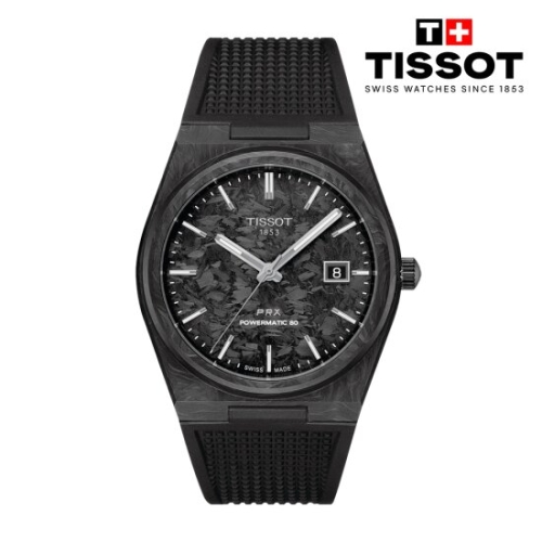 티쏘 NEW PRX 카본 40MM T137.907.97.201.00