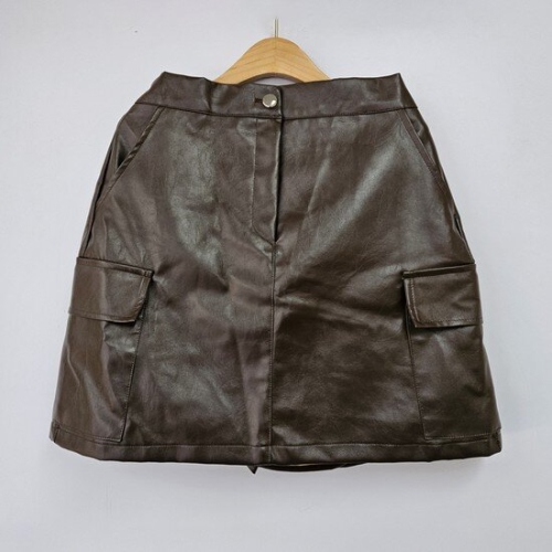 아이우먼 인스턴카고레더스커트 GYT183M411 빅사이즈