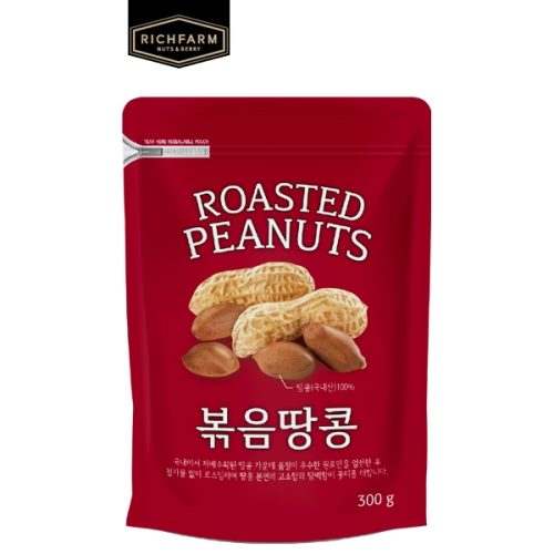 리치팜너트  국산볶음땅콩 300g