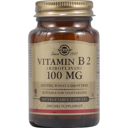 솔가 비타민B2 (리보플라빈) 100mg 100캡슐