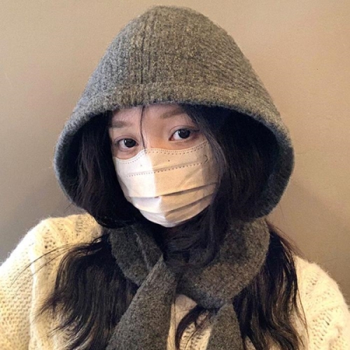 라일리 Rly 여성 바라클라바 니트 후드 목도리 모자 발라크라바 25449127