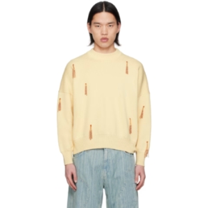 본사이 베이지 나핀 스웨터 241945M201002