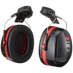 H10P3E Peltor Op타임 105 NRR 27dB 헬멧 부착용 Helmet Attachable 이어머프 귀 보호 청..