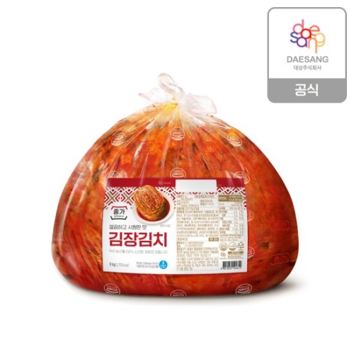 대상 종가 깔끔 시원 김장 포기김치 9kg [1개] - 에누리 가격비교