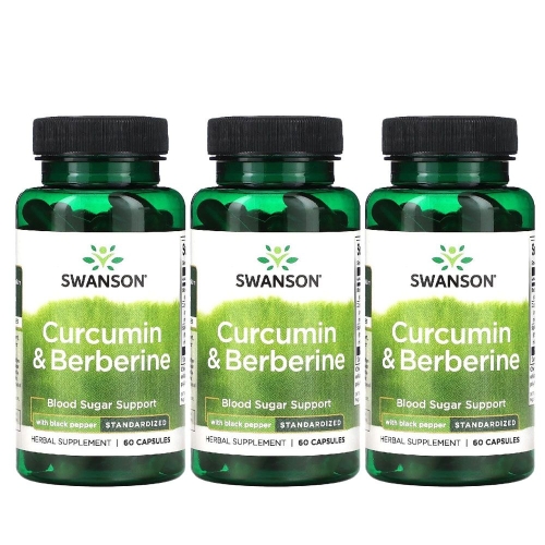 스완슨 커큐민 베르베린 60캡슐