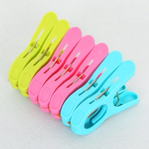 미화  스타일 빨래집게 7p XL형 집게 세탁용품 집게