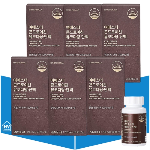 에스더포뮬러 여에스더 콘드로이친 뮤코다당 단백 60정