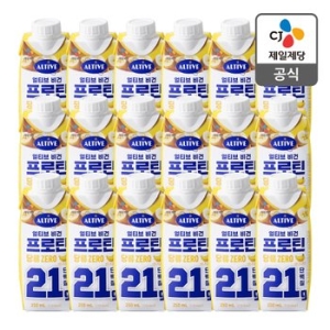 CJ제일제당 얼티브 비건프로틴 당류 ZERO 바나나 250ml