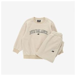 뉴발란스 키즈트레이닝세트 NQJ NK9YEB408U-35 ESSENTIAL_플리스 라운드 스