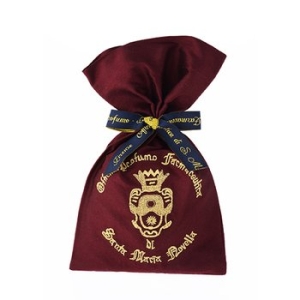 산타마리아노벨라 포푸리 로고 자수 실크 파우치 40g