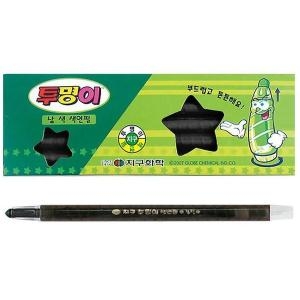지구화학 투명이 낱색 색연필 12자루 1다스 검정 S26805358