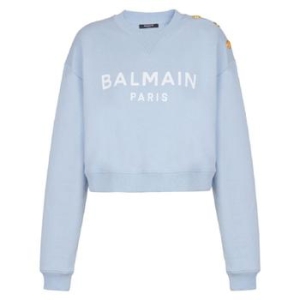 발망 프린트 스웨트셔츠 EF1JQ002BB02 T