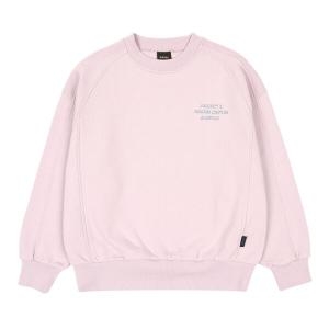 블루테일 AYI4TS02PK 핑크 아이스레터링 맨투맨