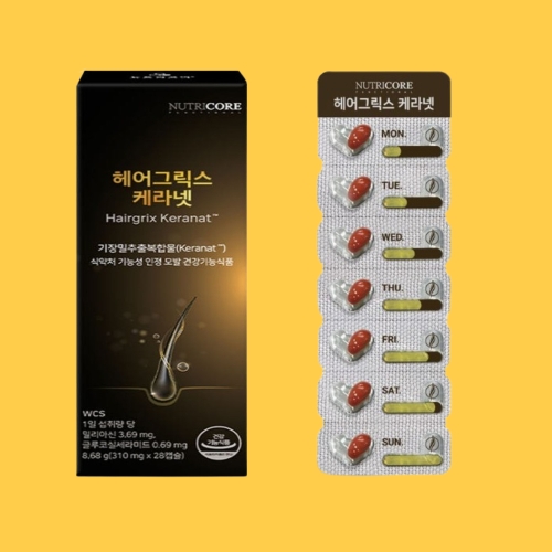 뉴트리코어 헤어그릭스 케라넷 310mg 28캡슐