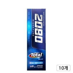 애경 2080 시그니처 토탈블루 치약 125g