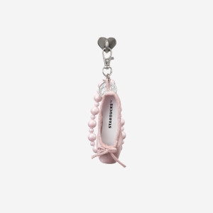 스타벅스 핑크 슈 데코 키체인 Pink Shoe Deco KeyChain 598774