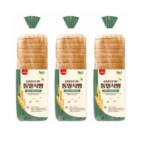 SPC삼립  토종 효모로 만든 통밀식빵 755g