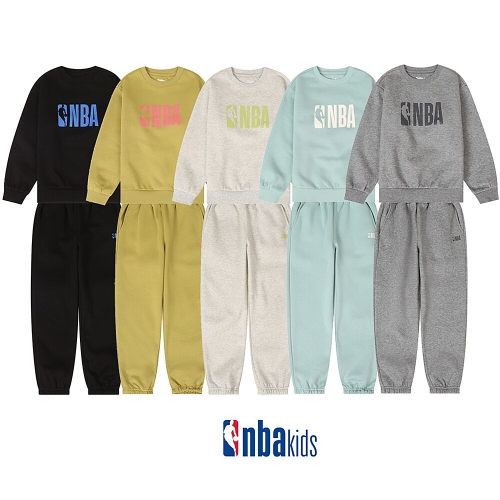 NBA 키즈 빅로고기모 맨투맨세트K244Z2250P-J