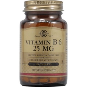 솔가 비타민 B6 25mg 100캡슐