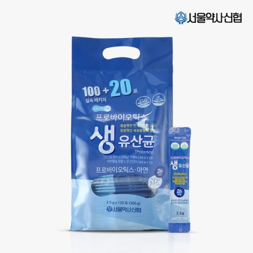서울약사신협 프로바이오 생유산균 2.5g 120포