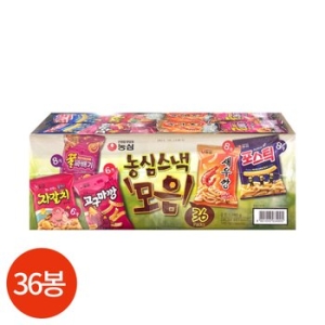 농심  스낵 모음 4종세트