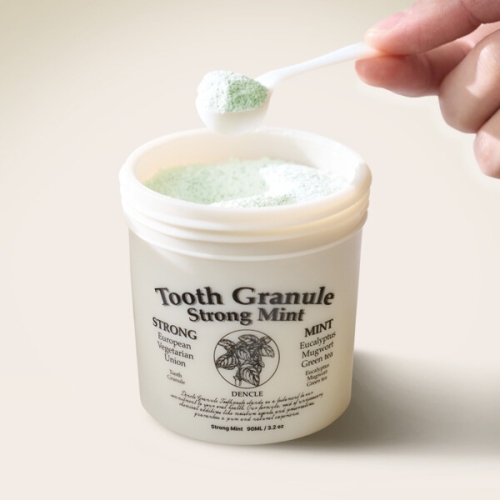 덴클  그래뉼 가루치약 스트롱민트 90ml