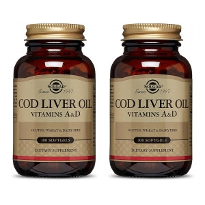 솔가 대구 간유 비타민A & D 100캡슐