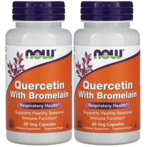 나우푸드 퀘르세틴 위드 브로멜라인 60캡슐