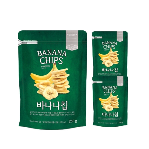 리치팜너트 바나나칩 230g