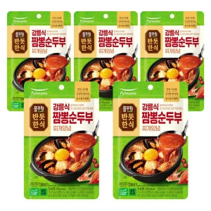 반듯한식 강릉식 짱뽕순두부 찌개양념 140g