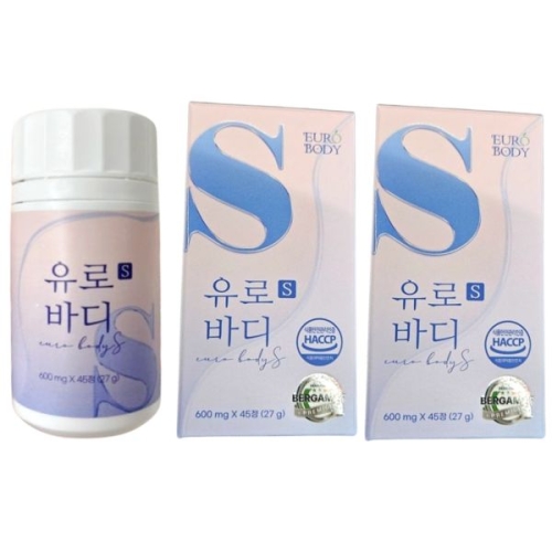 와이즈웨이 유로바디S 600mg 45정